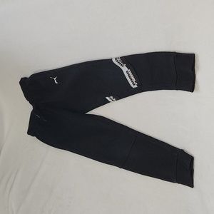 Puma Black Joggers for Boys Size Small (8)